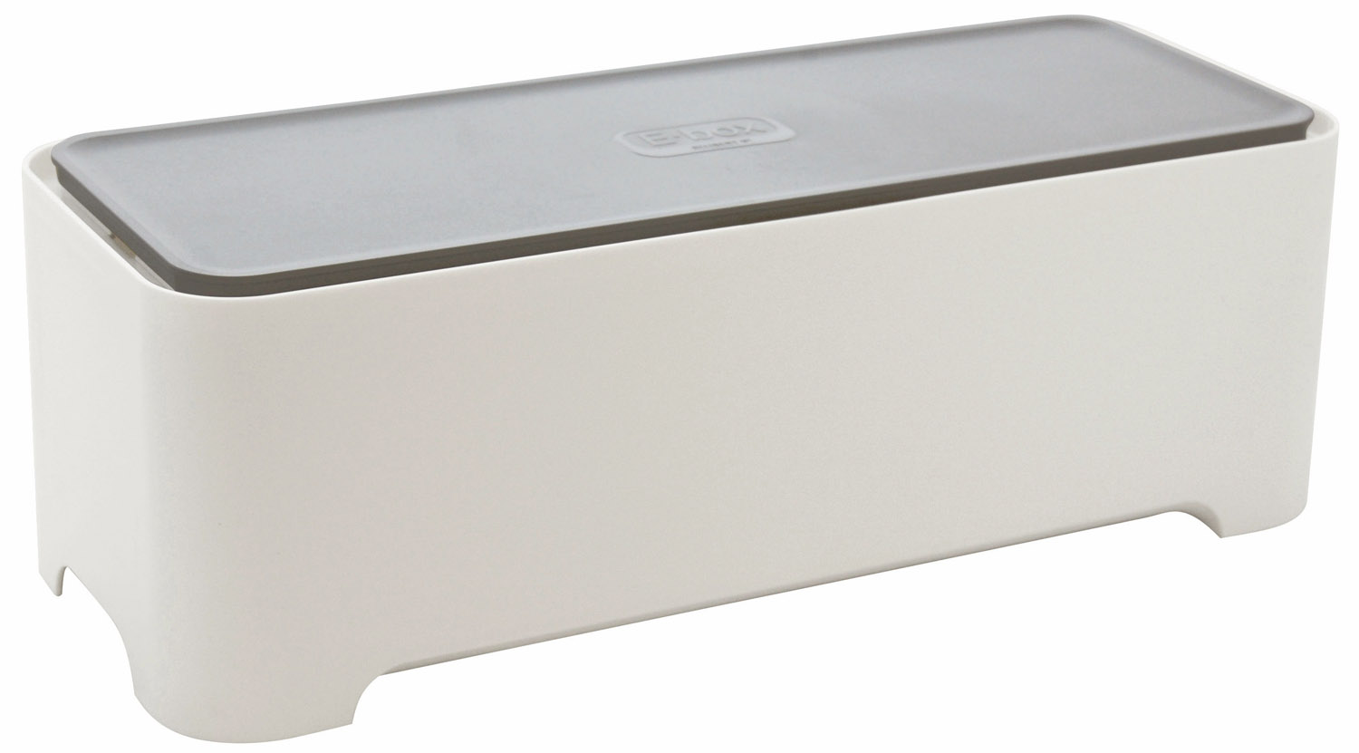 Контейнер для хранения E-box кабелей белый, серый CURVER 220046 в интернет-магазине meandhome.ru