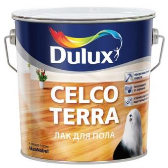 DULUX Лак паркетный Celco Terra 20 алкидно-уретановый матовый 2,5 л фото в интернет-магазине meandhome.ru