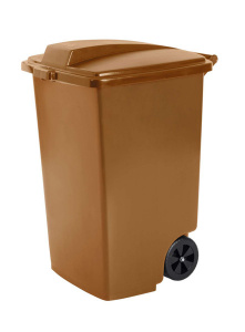 Контейнер для мусора на колесах Outdoor Bin 100л коричневый CURVER 235903