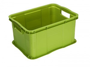 Ящик для хранения Agilo A4 17,5л штабелируемый зеленый ROTHO 1793105519