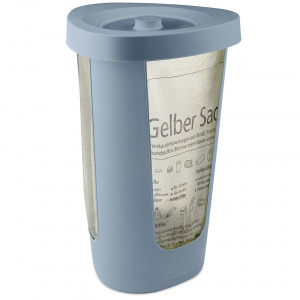 Подставка для мусорного мешка ROTHO FABU ECO 50л голубой горизонт 1038006161