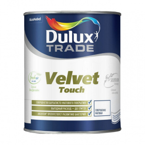 DULUX Краска водно-дисперсионная Trade Velvet Touch матовая bs BМ 2,4л