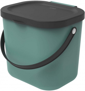 Контейнер для сортировки мусора Albula 6л темно-зеленый ROTHO 1030305092