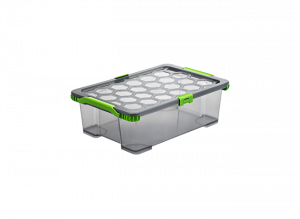 Ящик для хранения Evo Total 30л антрацит, зеленый ROTHO 1008508812