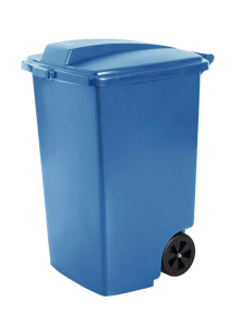 Контейнер для мусора на колесах Outdoor Bin 100л голубой CURVER 235962