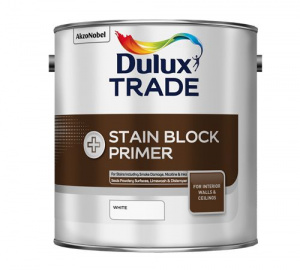 DULUX Грунтовка Stain Block Plus для блокировки старых пятен (белая) 2,5 л (п/з)