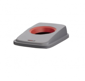 Крышка контейнера Selecto круглое отверстие темно-серый/красный ROTHO 4562090000