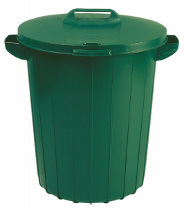 Бак для мусора Outdoor Bin 90л темно-зеленый CURVER 173554