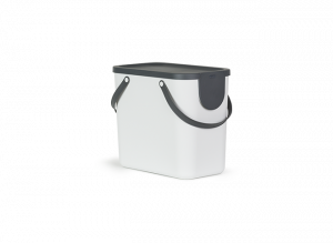 Контейнер для сортировки мусора Albula 25л белый ROTHO 1024901023