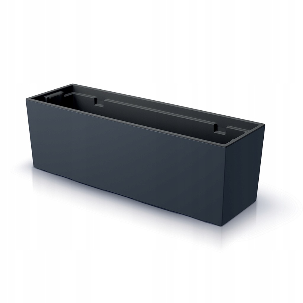 Кашпо URBI CASE MIDDLE 77х24х24,6см антрацит DUC800-S433 фото в интернет-магазине meandhome.ru