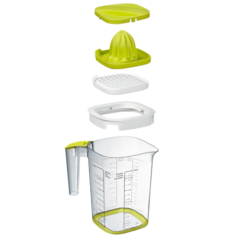 ТОВАРЫ Кувшин мерный LOFT 1,5л с соковыжималкой голубой, прозрачный ROTHO 10260 в интернет-магазине meandhome.ru