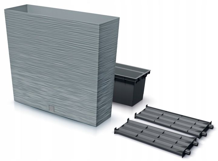 Балконный ящик FURU CASE TOWER 77х23,5х68,6см 100л DFC800T-422U бетон фото в интернет-магазине meandhome.ru