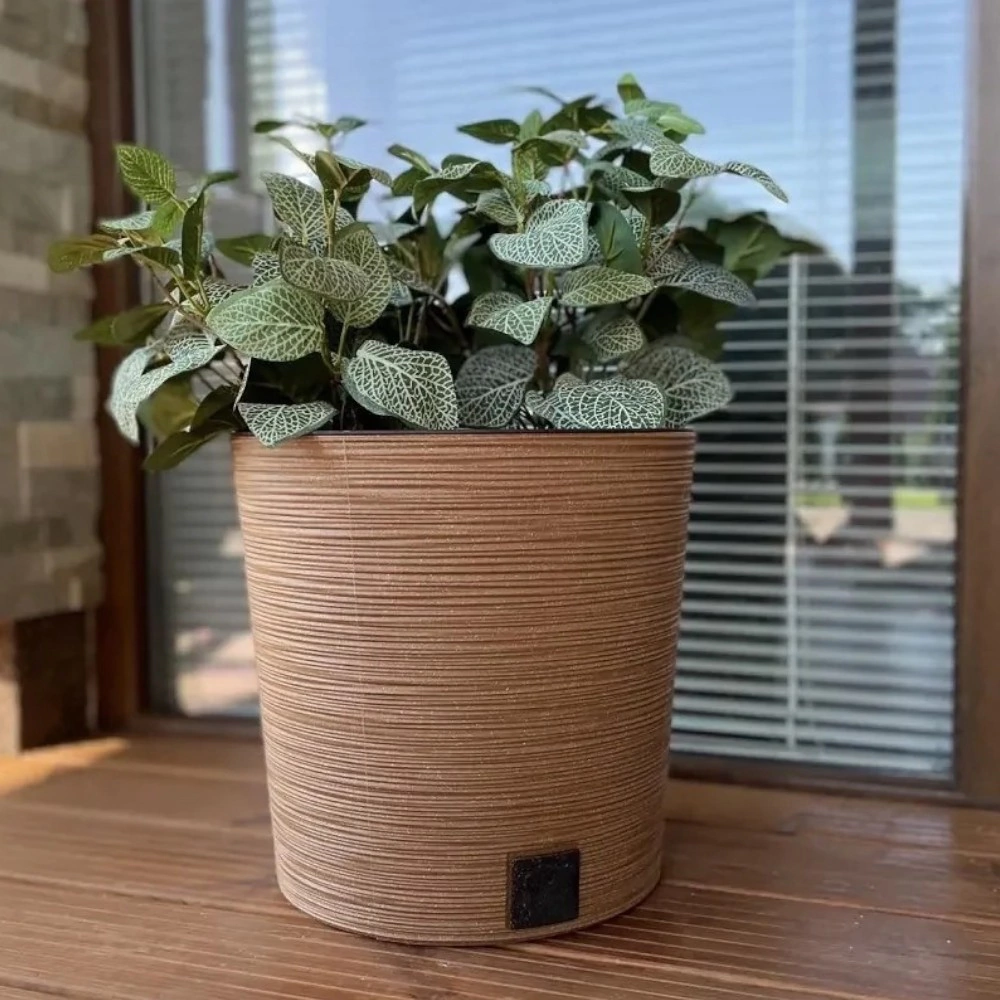 Кашпо Furu Round d30см h29,4см 17л DFR300W-4665W светлое дерево фото в интернет-магазине meandhome.ru