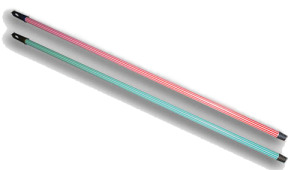 Ручка для швабры металлическая 120см ALGI 191 RUBBER обрезиненная цвет в ассортименте
