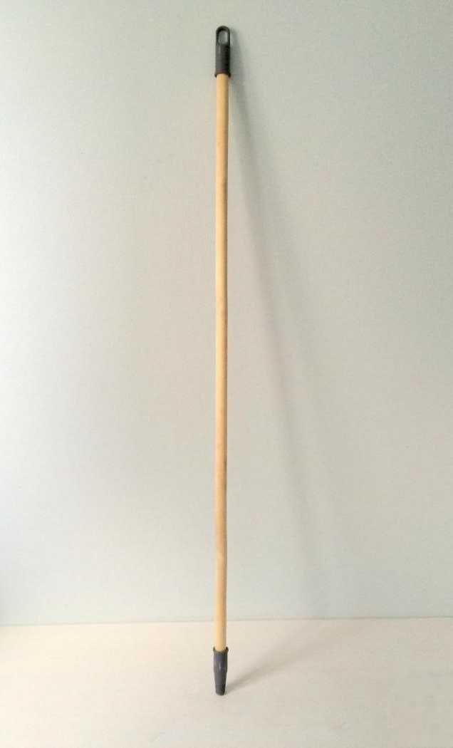 Ручка для швабры деревянная 110см с пластиковыми насадками М 1000 фото в интернет-магазине meandhome.ru