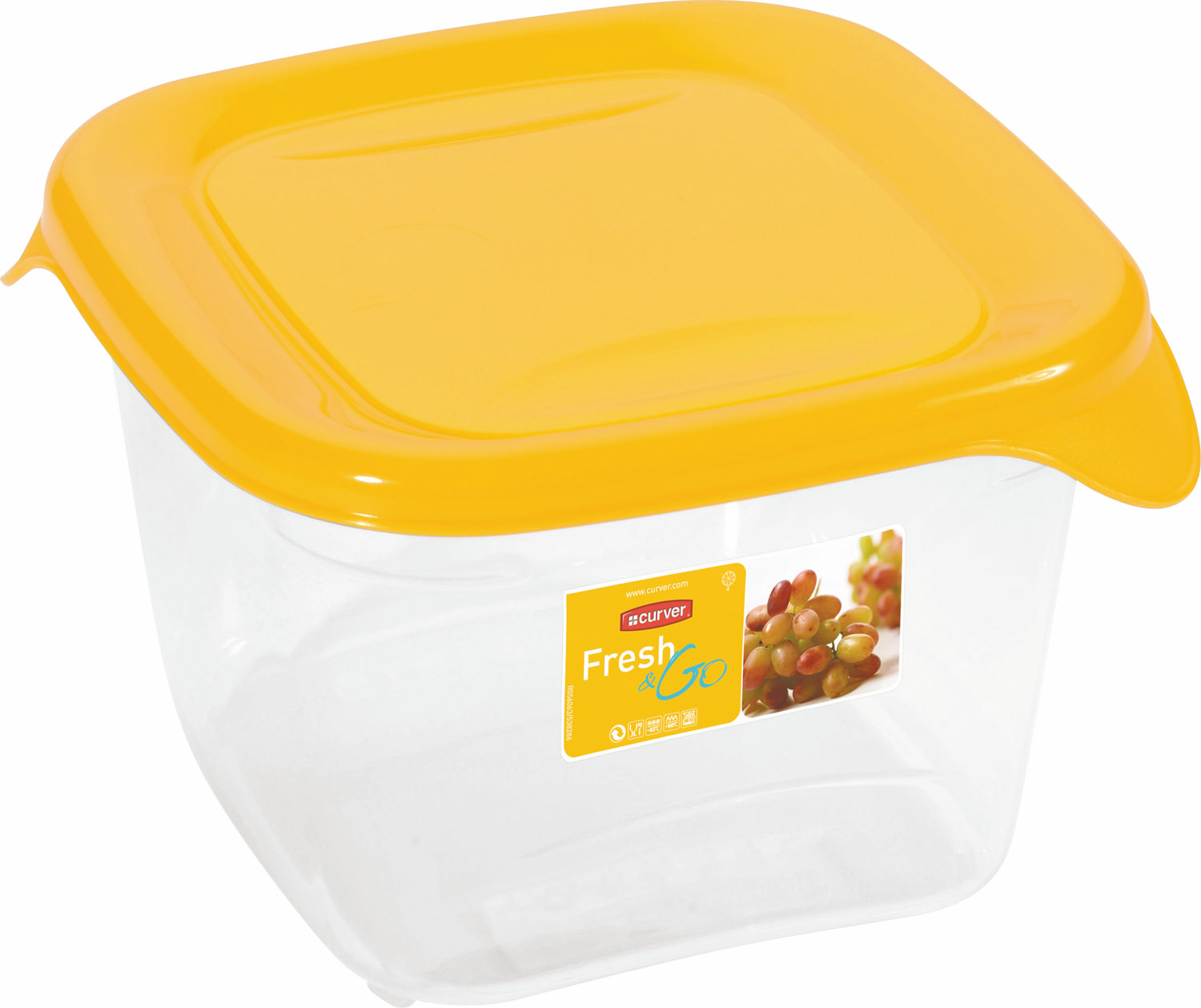 ТОВАРЫ Набор контейнеров для СВЧ Fresh&Go 3 x 1,2л жёлтый, прозрачный CURVER 182221 в интернет-магазине meandhome.ru