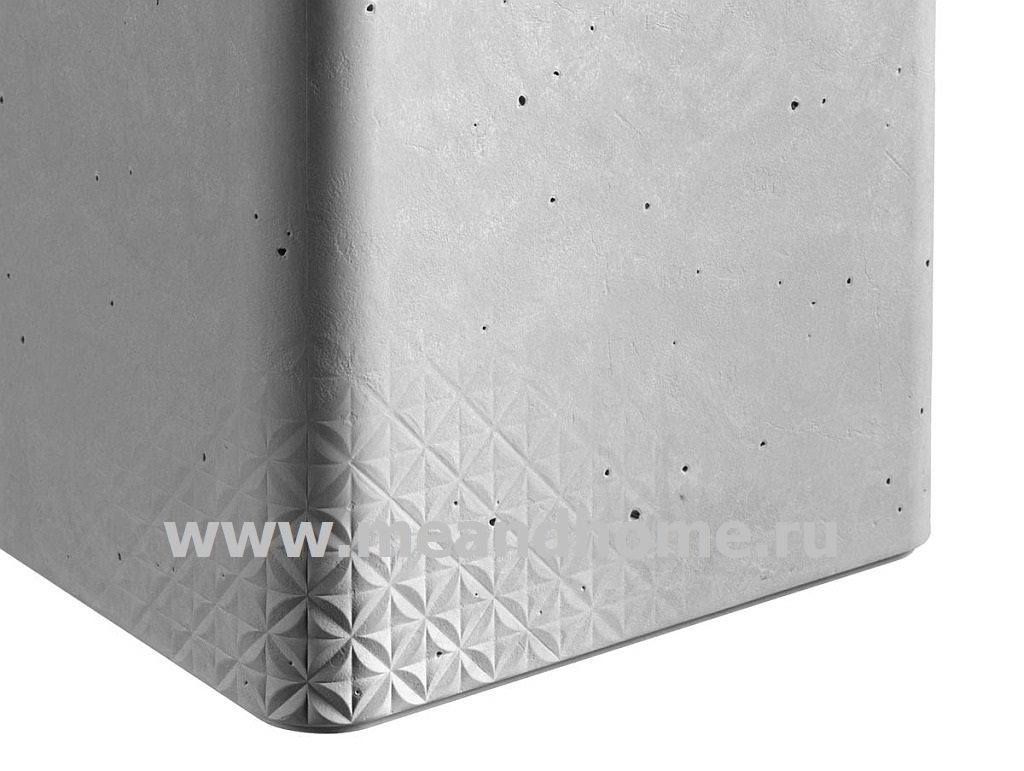 Контейнер для хранения Beton L 8,5л квадратный светло-серый CURVER 243406 в интернет-магазине meandhome.ru