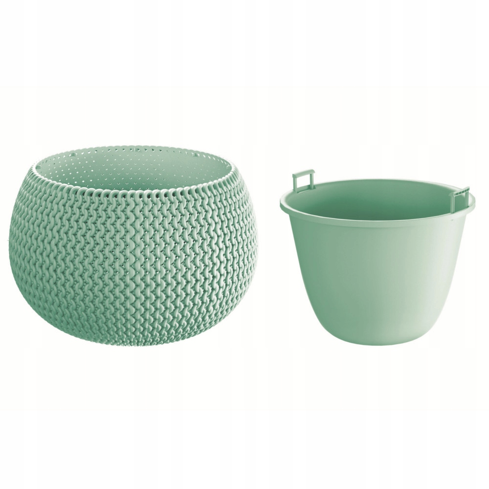 Кашпо SPLOFY BOWL d29см h19см 3.9л  шалфей DKSP290-623U фото в интернет-магазине meandhome.ru