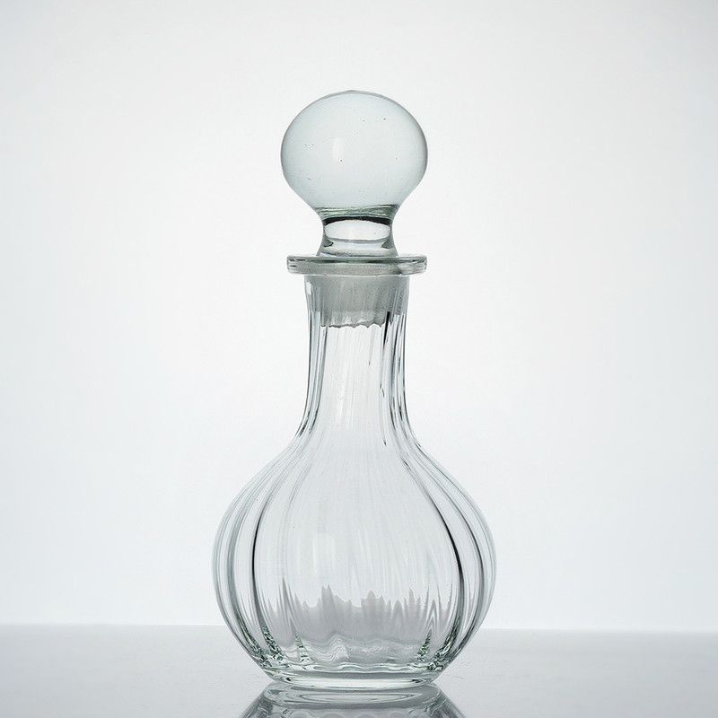 ТОВАРЫ Графин для вина 0,25л стекло рифленка 3109 НЕМАН в интернет-магазине meandhome.ru