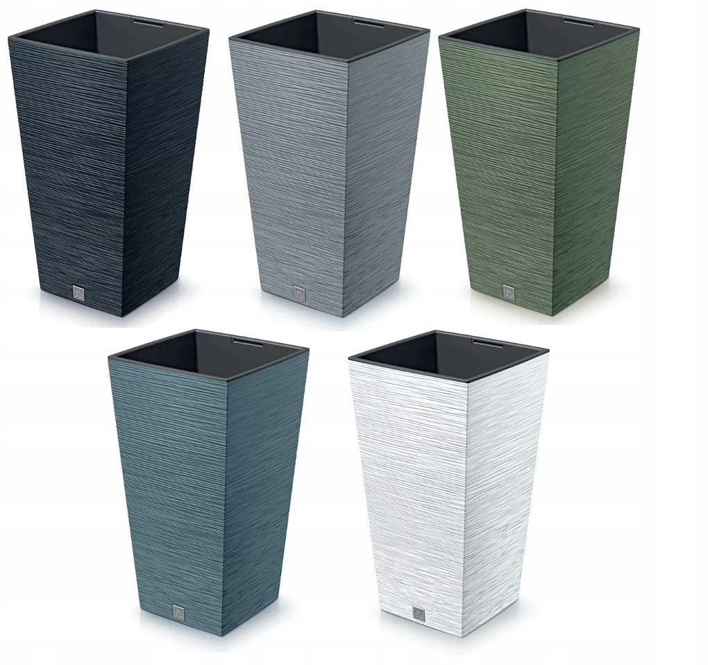 Кашпо Furu Square 39,5х39,5х75,5см 91,5л DFSH400W-4665W светлое дерево фото в интернет-магазине meandhome.ru