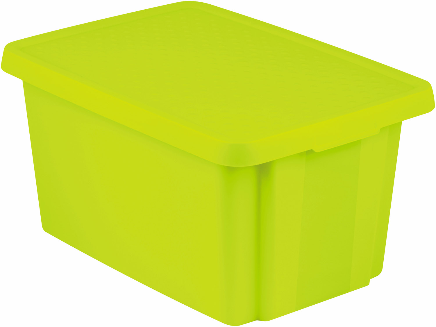 Коробка для хранения Essentials 45л с крышкой зеленый CURVER 225411 в интернет-магазине meandhome.ru