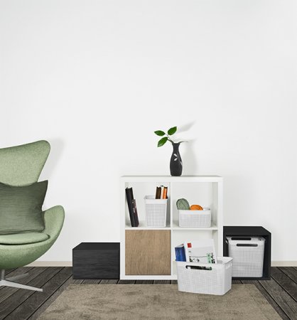 Корзина для хранения BRISEN 4,5л черный ROTHO 10237 в интернет-магазине meandhome.ru