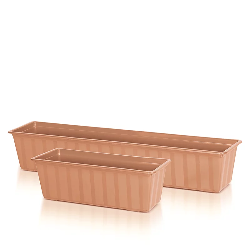 Ящик балконный AGRO 1000х180х140мм антрацит 2шт фото в интернет-магазине meandhome.ru