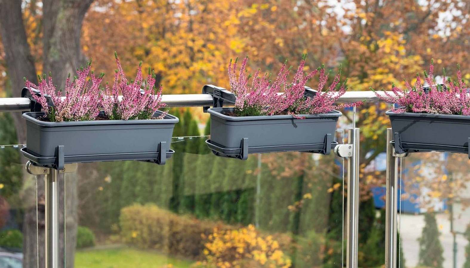 Ящик балконный VENUS 70х16х12см белый FP 1640 фото в интернет-магазине meandhome.ru