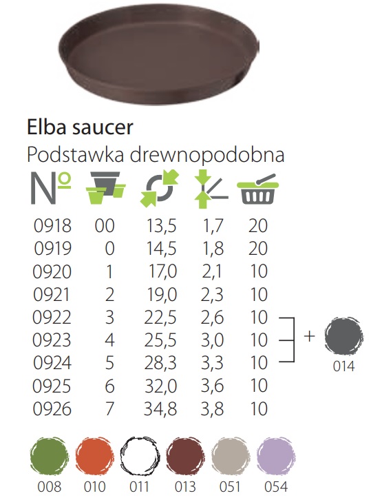 Цветочный горшок древоподобный пальмовка ELBA d=34, h=39, 20л 0912 белый 011 фото в интернет-магазине meandhome.ru