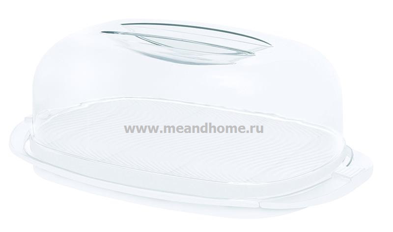 ТОВАРЫ Емкость для сыра Fresh прозрачный, белый ROTHO 1709601100 в интернет-магазине meandhome.ru