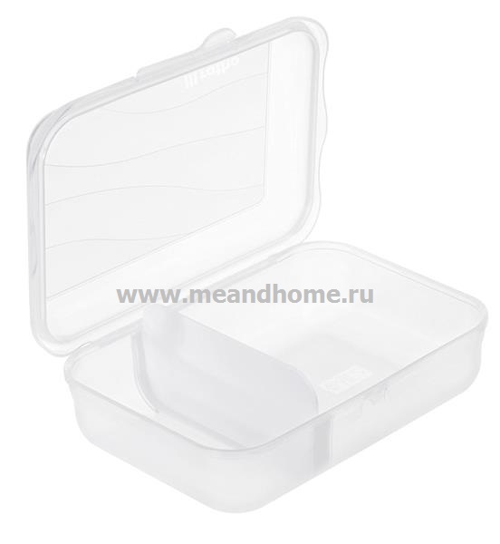 ТОВАРЫ Емкость для продуктов 2-х секционная 0,9л FUN прозрачный ROTHO 1111800096 в интернет-магазине meandhome.ru