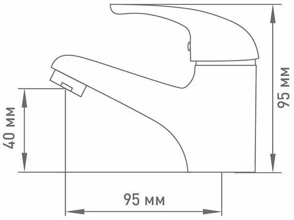Смеситель для раковины Mix&Fix Jota 4403 фото в интернет-магазине meandhome.ru