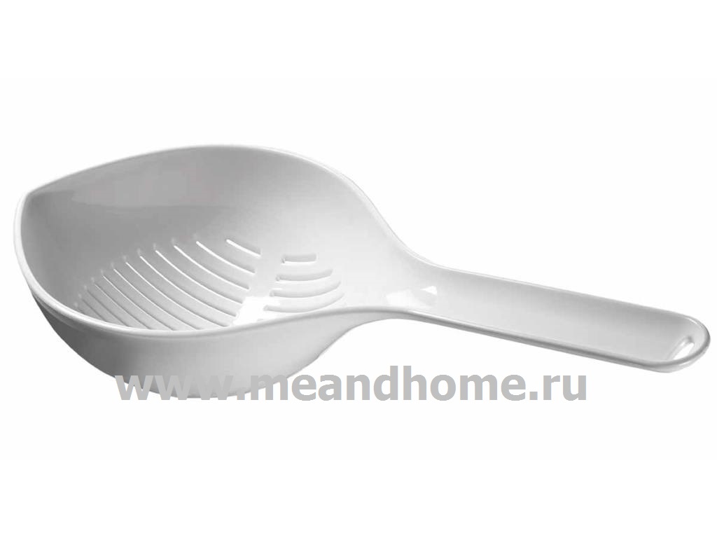 ТОВАРЫ Дуршлаг с ручкой Essentials серый CURVER 241936 в интернет-магазине meandhome.ru