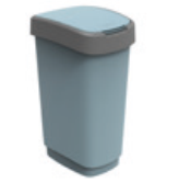 Ведро для мусора Swing Twist 25л ROTHO 1754406161PC голубой горизонт Ведро для мусора Swing Twist 25л ROTHO 1754406161PC голубой горизонт