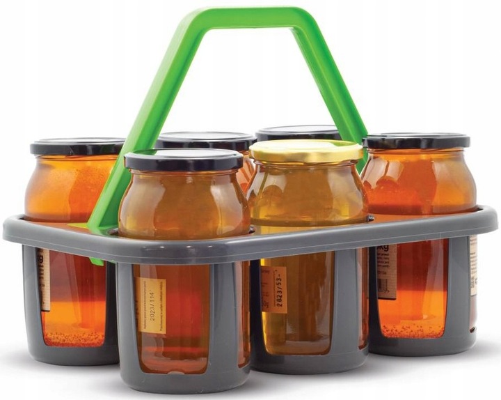 ТОВАРЫ Переноска для бутылок Basic 6х1,5л зеленый, антрацит ROTHO 17780 в интернет-магазине meandhome.ru