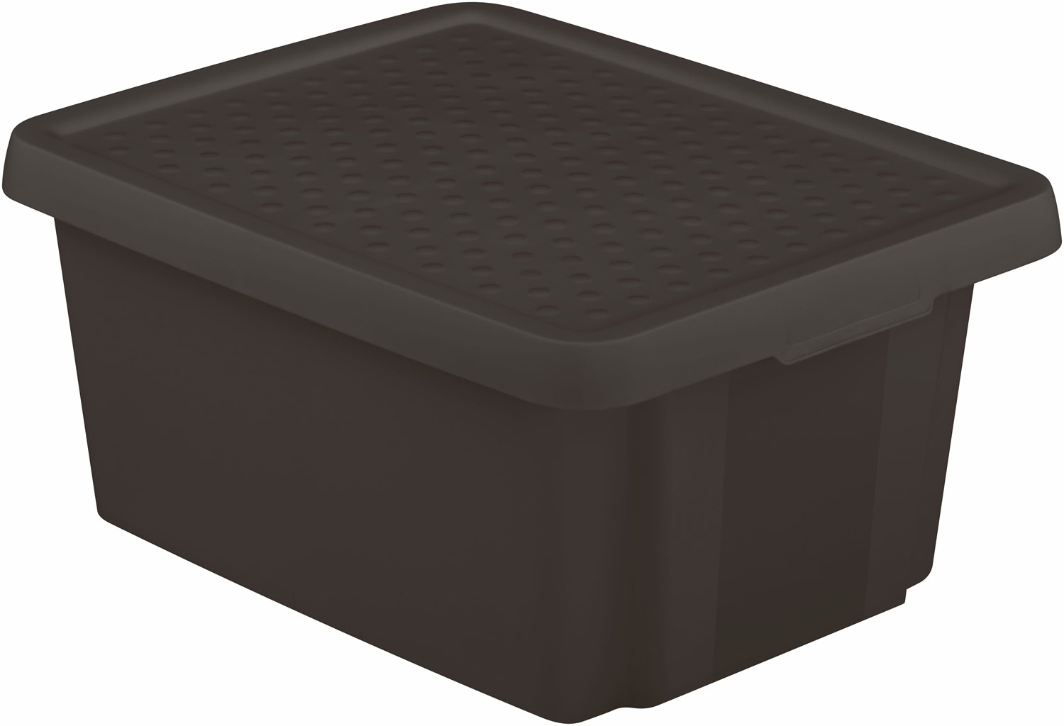 Коробка для хранения Essentials 20л с крышкой черный CURVER 225363 в интернет-магазине meandhome.ru