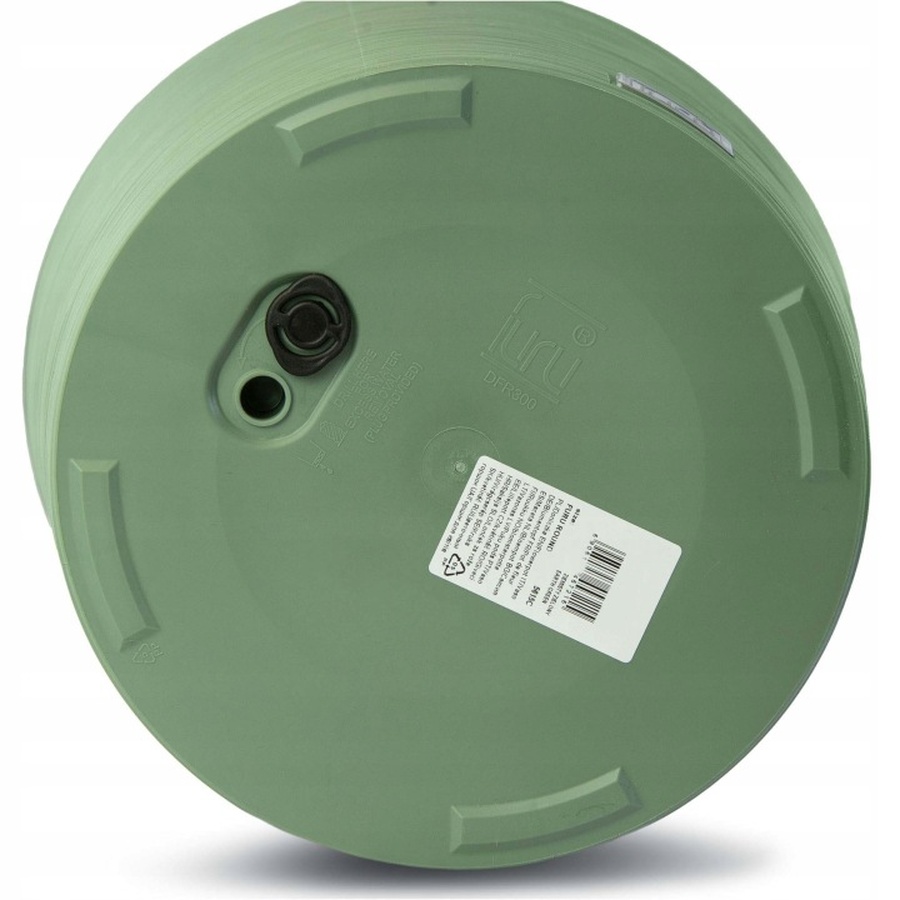 Кашпо Furu Round d30см h29,4см 17л DFR300-5615C зеленый фото в интернет-магазине meandhome.ru