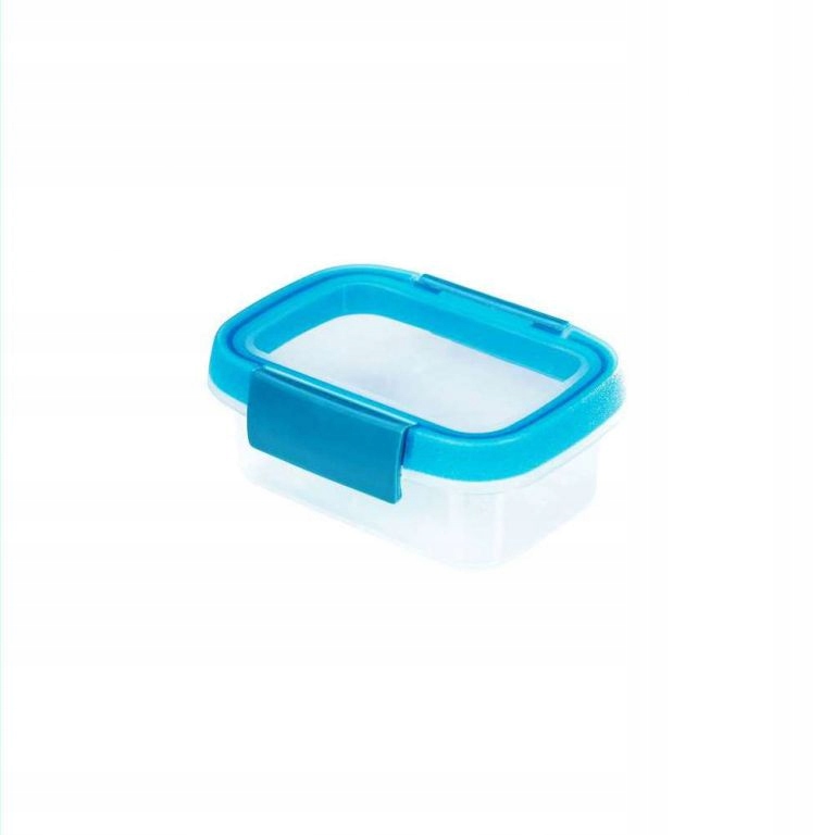 ТОВАРЫ Контейнер пищевой прямоугольный Smart Fresh 0,2л голубой, прозрачный CURVER 232586 в интернет-магазине meandhome.ru