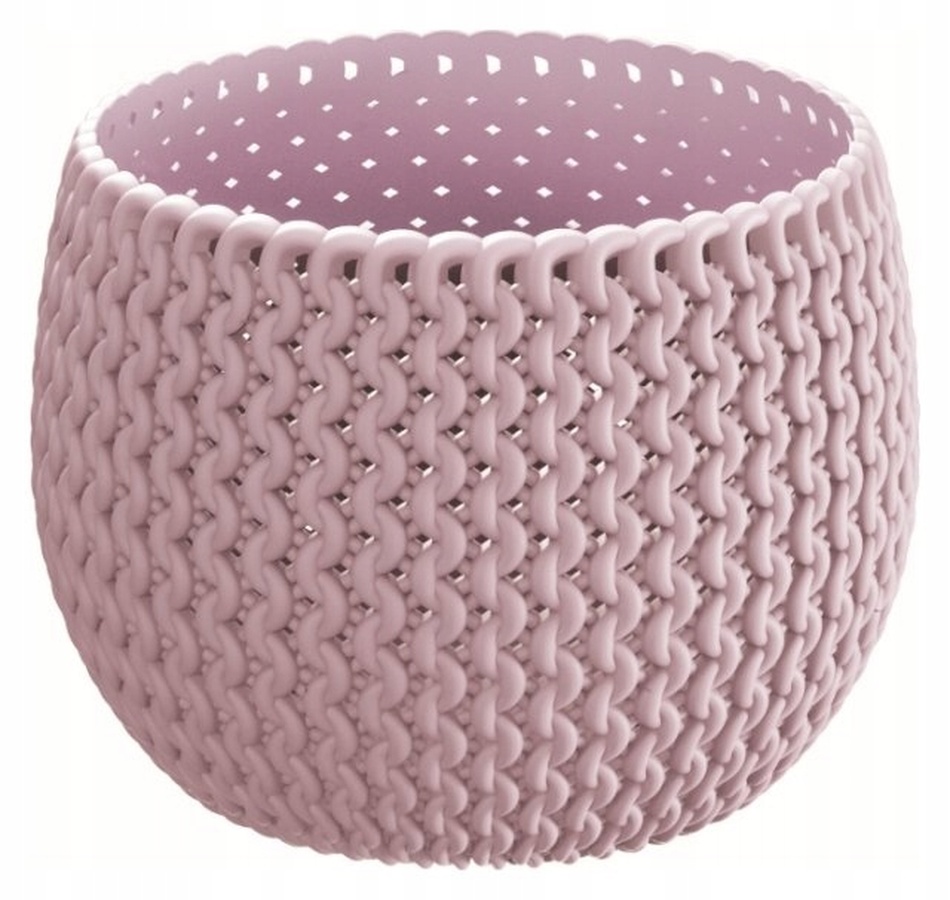 Кашпо SPLOFY BOWL d18см h13,6см ягодный светлый DKSP180-5245U фото в интернет-магазине meandhome.ru