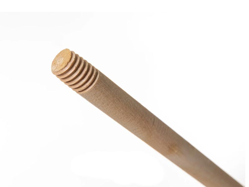 Ручка для швабры деревянная 120см с резьбой PAST фото в интернет-магазине meandhome.ru