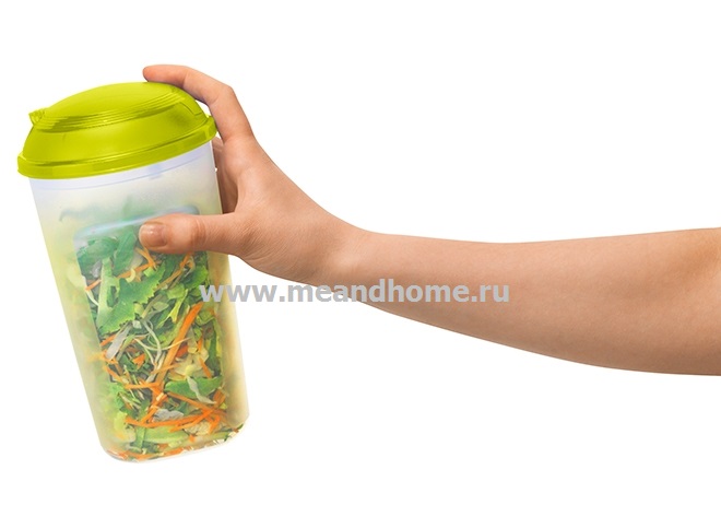 ТОВАРЫ Шейкер 1 л Take&Shake прозрачный, зеленый ROTHO 1739805070 в интернет-магазине meandhome.ru