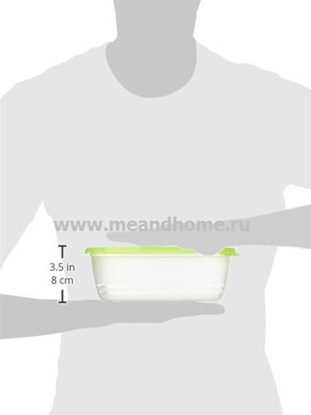 ТОВАРЫ Контейнер для продуктов Sunshine 1,9л прозрачный, зеленый ROTHO 17235 05503 в интернет-магазине meandhome.ru
