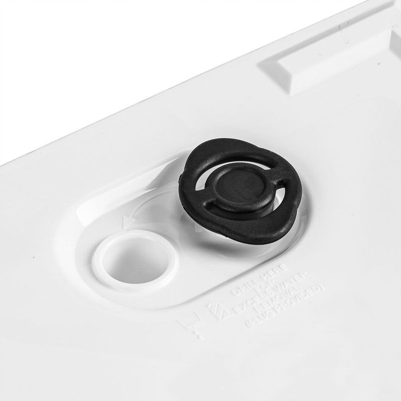 Кашпо Furu Square 39,5х39,5х75,5см 91,5л DFSH400-S449 белое фото в интернет-магазине meandhome.ru