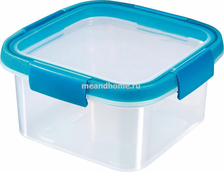 ТОВАРЫ Контейнер пищевой квадратный Smart To Go LUNCH KIT 1,1л голубой, прозрачный CURVER 232593 в интернет-магазине meandhome.ru