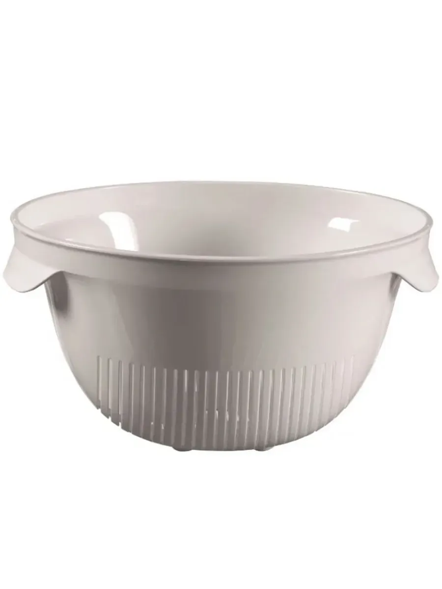 ТОВАРЫ Дуршлаг Essentials серый CURVER 241955 в интернет-магазине meandhome.ru