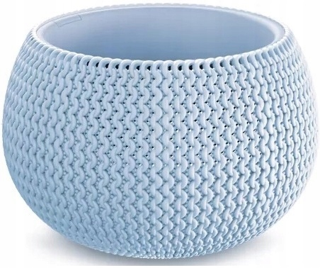 Кашпо SPLOFY BOWL d37см h21,8см 9л DKSP370 серый лед фото в интернет-магазине meandhome.ru