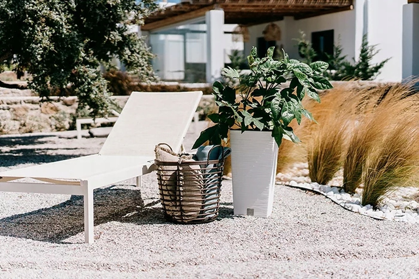 Кашпо Furu Square 39,5х39,5х75,5см 91,5л DFSH400-S449 белое фото в интернет-магазине meandhome.ru