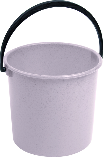 Ведро пластиковое Bucket 12л CURVER 176016 бежевый люкс фото в интернет-магазине meandhome.ru