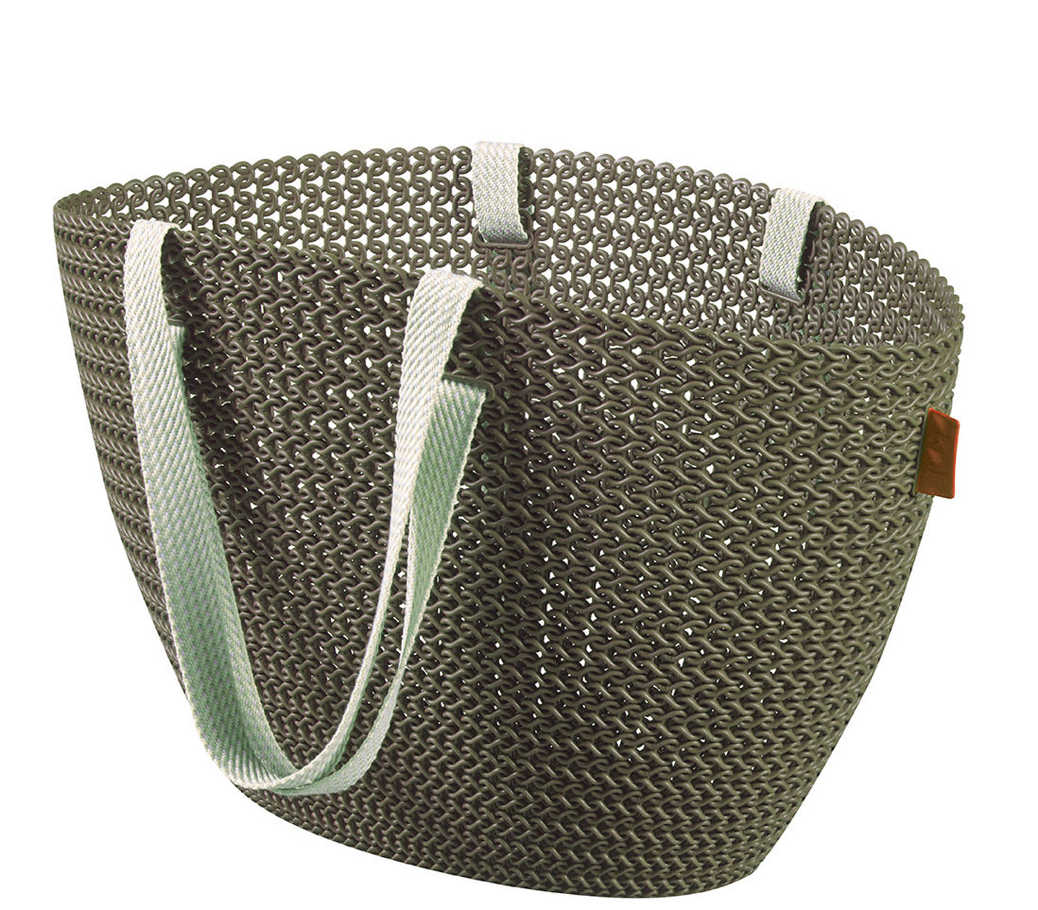 Сумка корзинка Knit Emily 23л коричневато-серый CURVER 230282 в интернет-магазине meandhome.ru