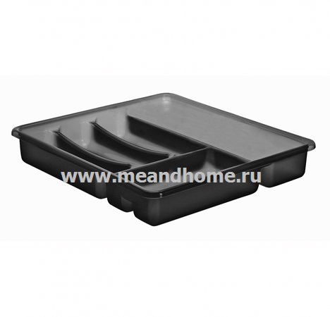 ТОВАРЫ Лоток для столовых приборов Basic антрацит ROTHO 1753108812 в интернет-магазине meandhome.ru
